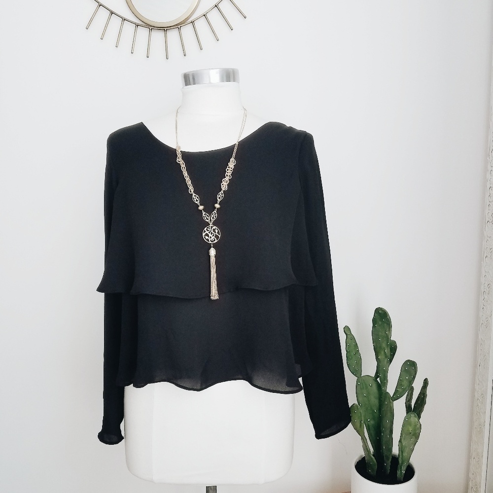 Like New Black Blouse